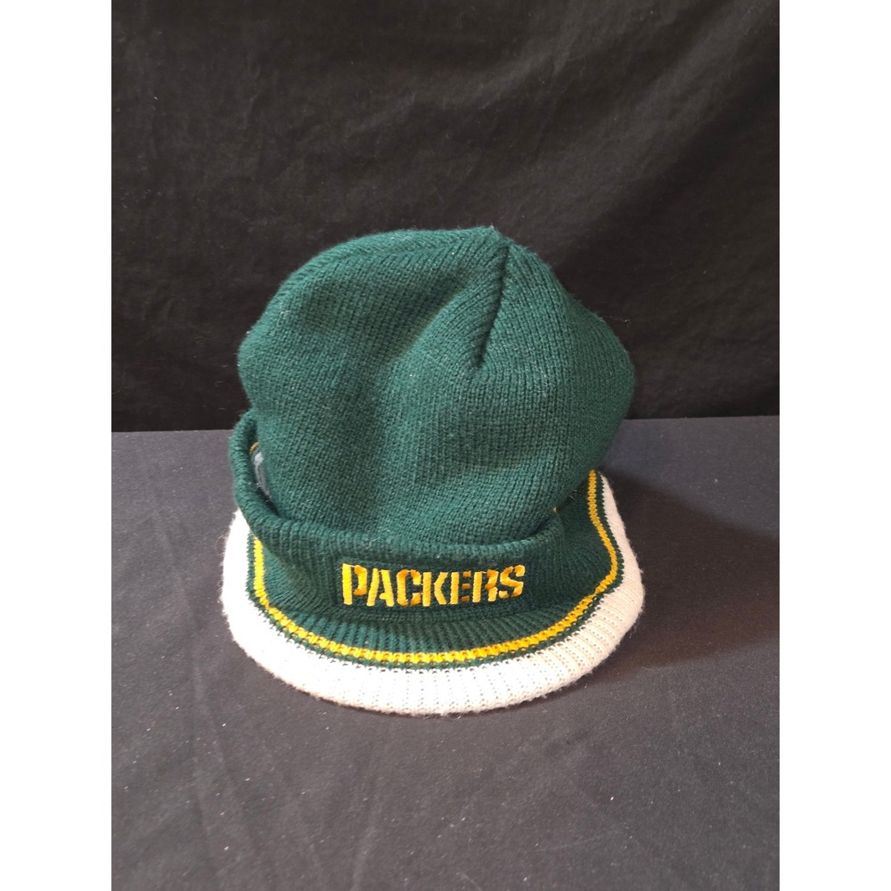 Green Bay Packers NFL Beanie Knit Hat Visor Winter SPL28‎ Football